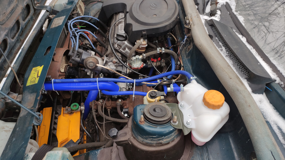 Модернизация системы охлаждения — ЗАЗ 1102, 1,2 л, 2004 года | своими ...