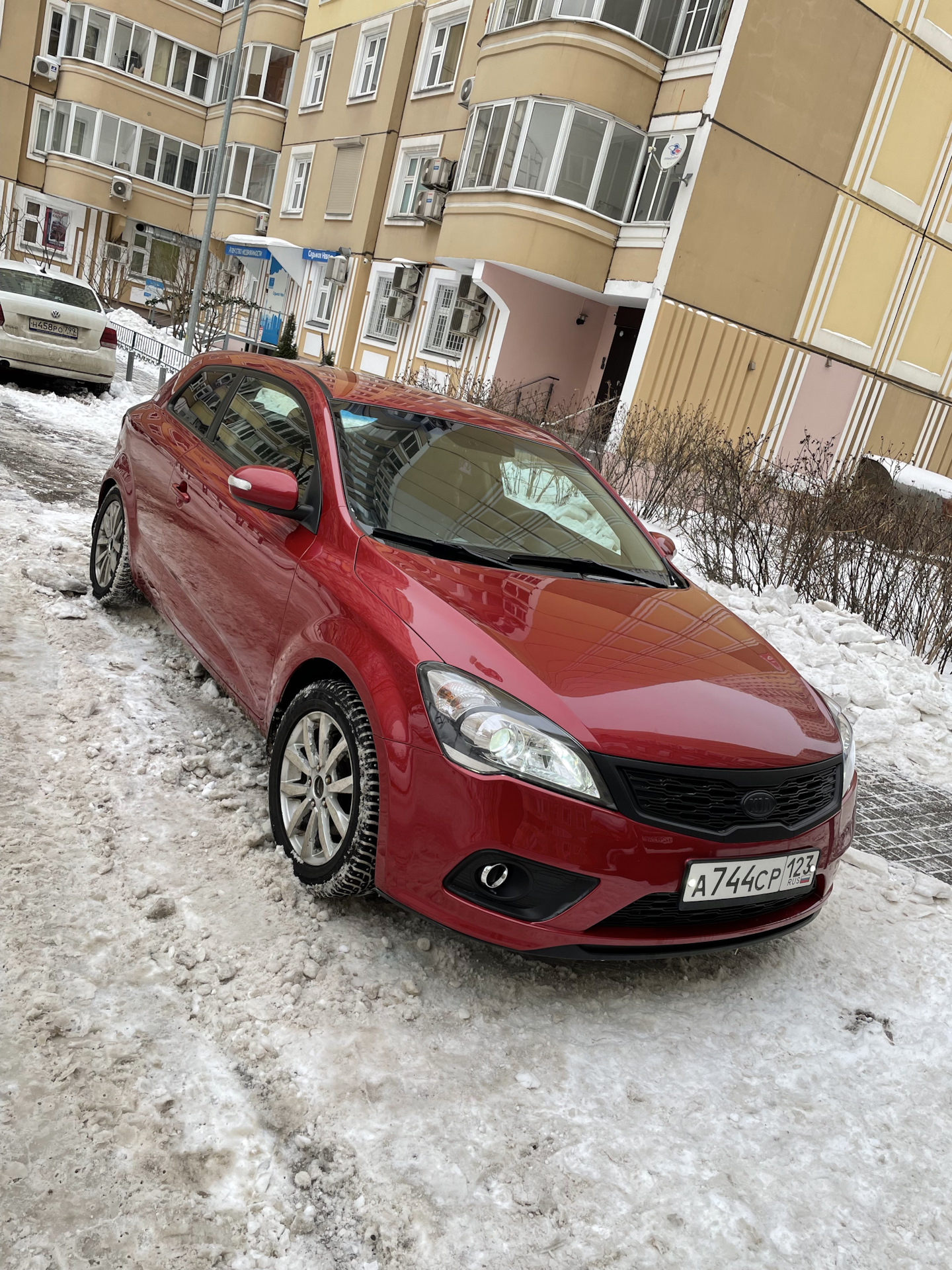 Зимние колёса — KIA Pro_Ceed, 1,6 л, 2011 года | шины | DRIVE2