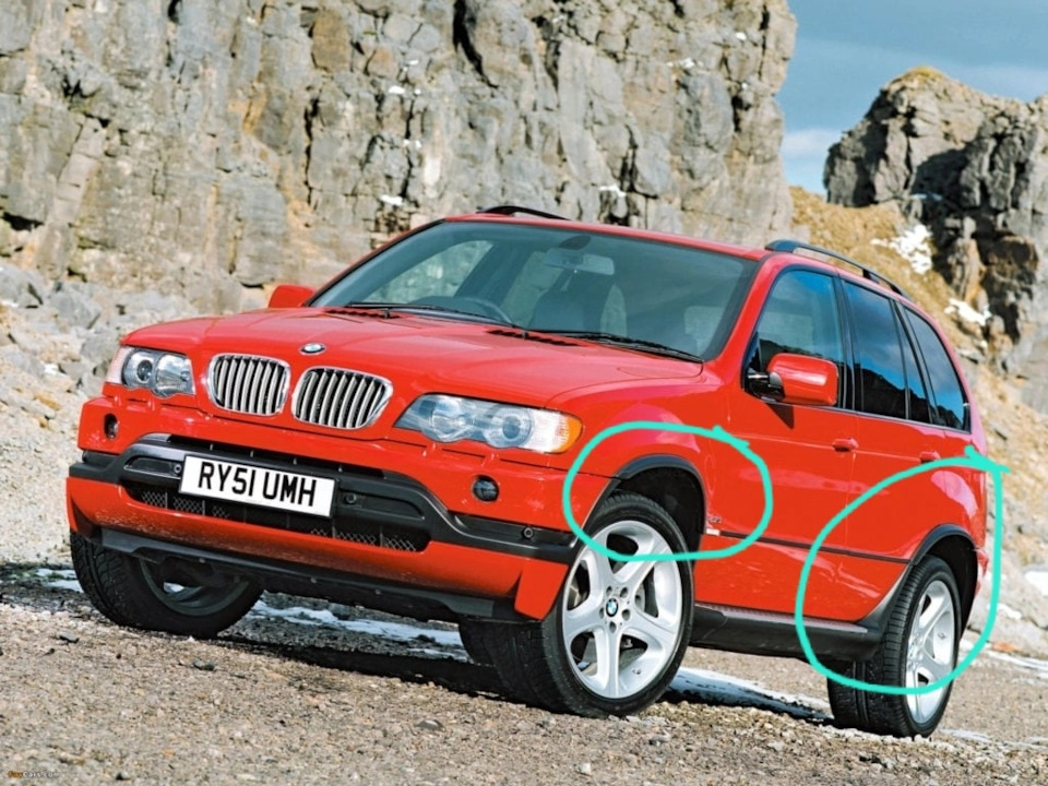 Вот таких — BMW X5 (E53)