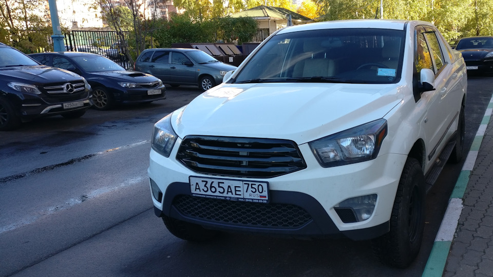 Замена сальника рулевой рейки. — SsangYong Actyon Sports (2G), 2 л ...