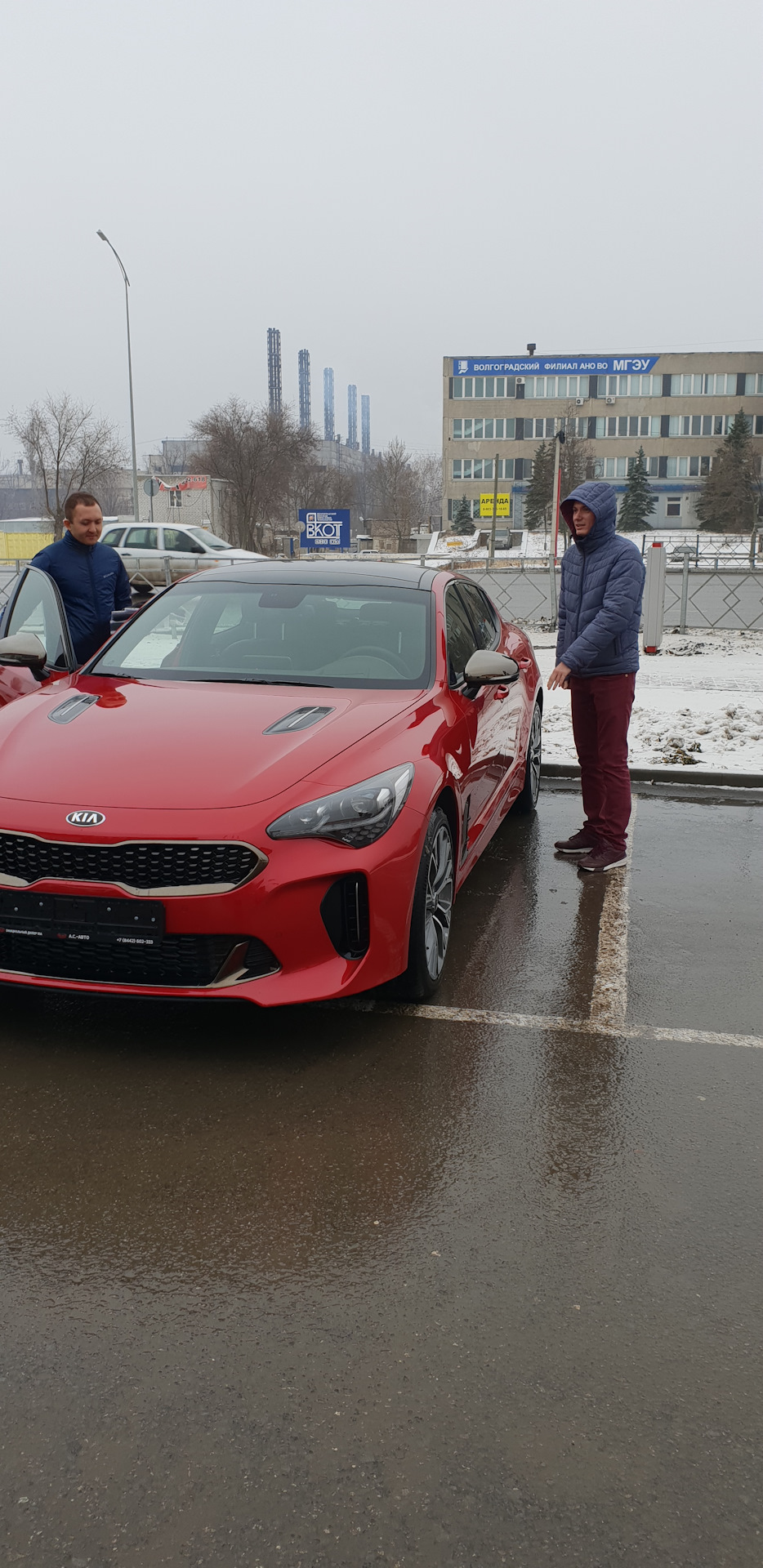 Забрал 08.12.2018 — KIA Stinger, 2 л, 2018 года | покупка машины | DRIVE2