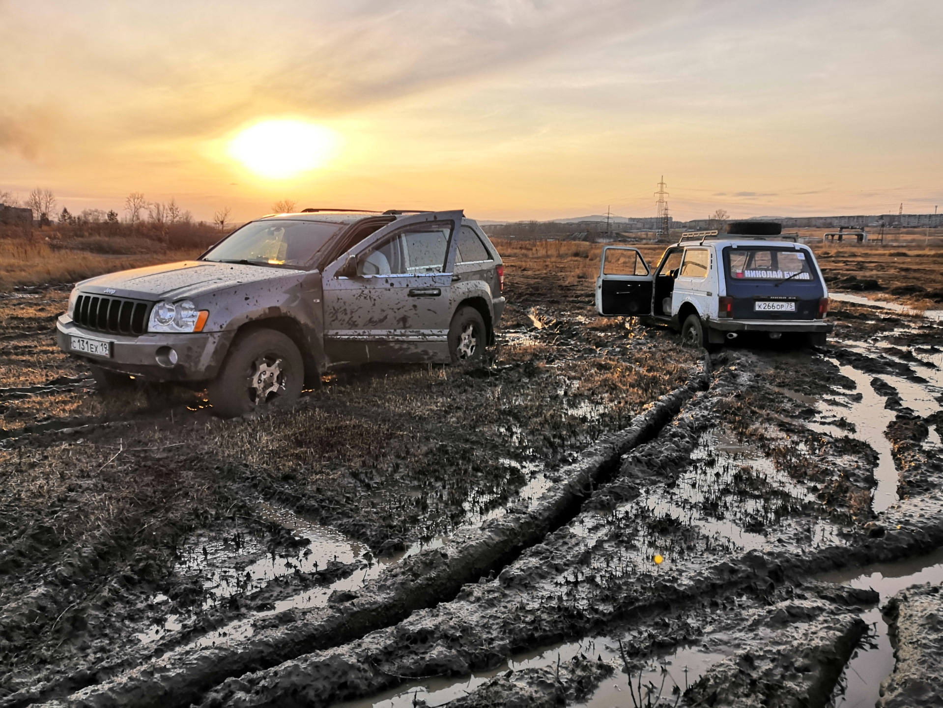 Jeep по бездорожью