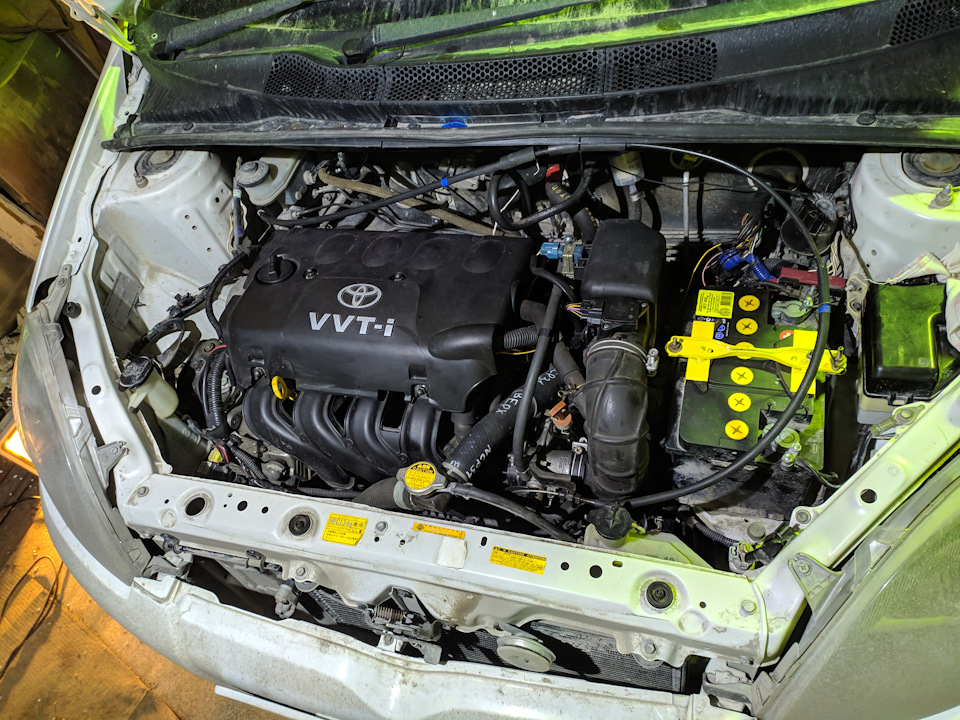 Замена двигателя Toyota Vitz цены и стоимость в Москве