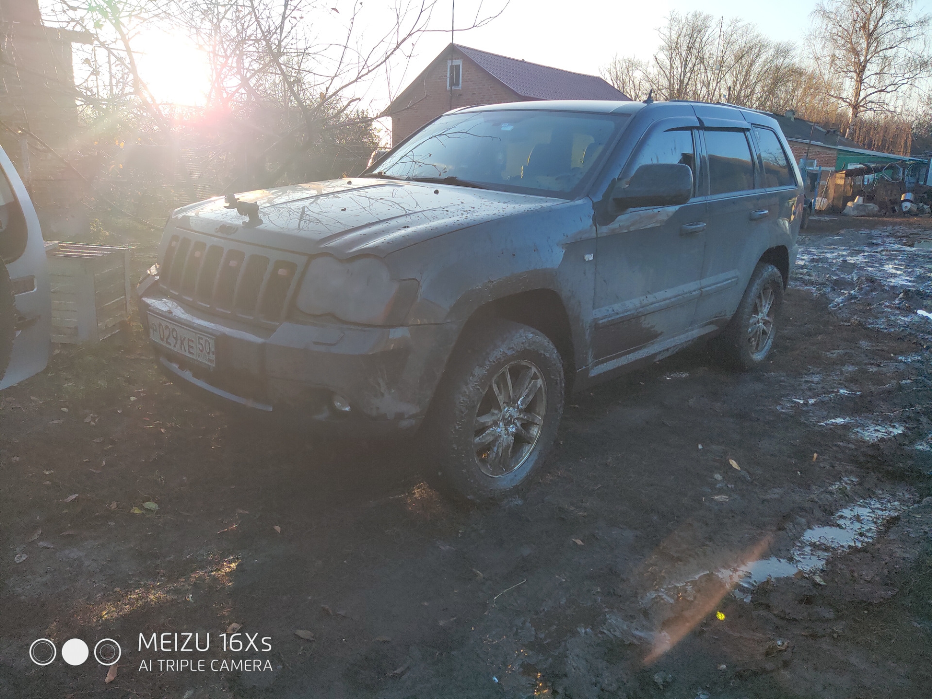 Сгоняли в деревню где нет дорог)Тамбов — Jeep Grand Cherokee (WK), 3 л ...