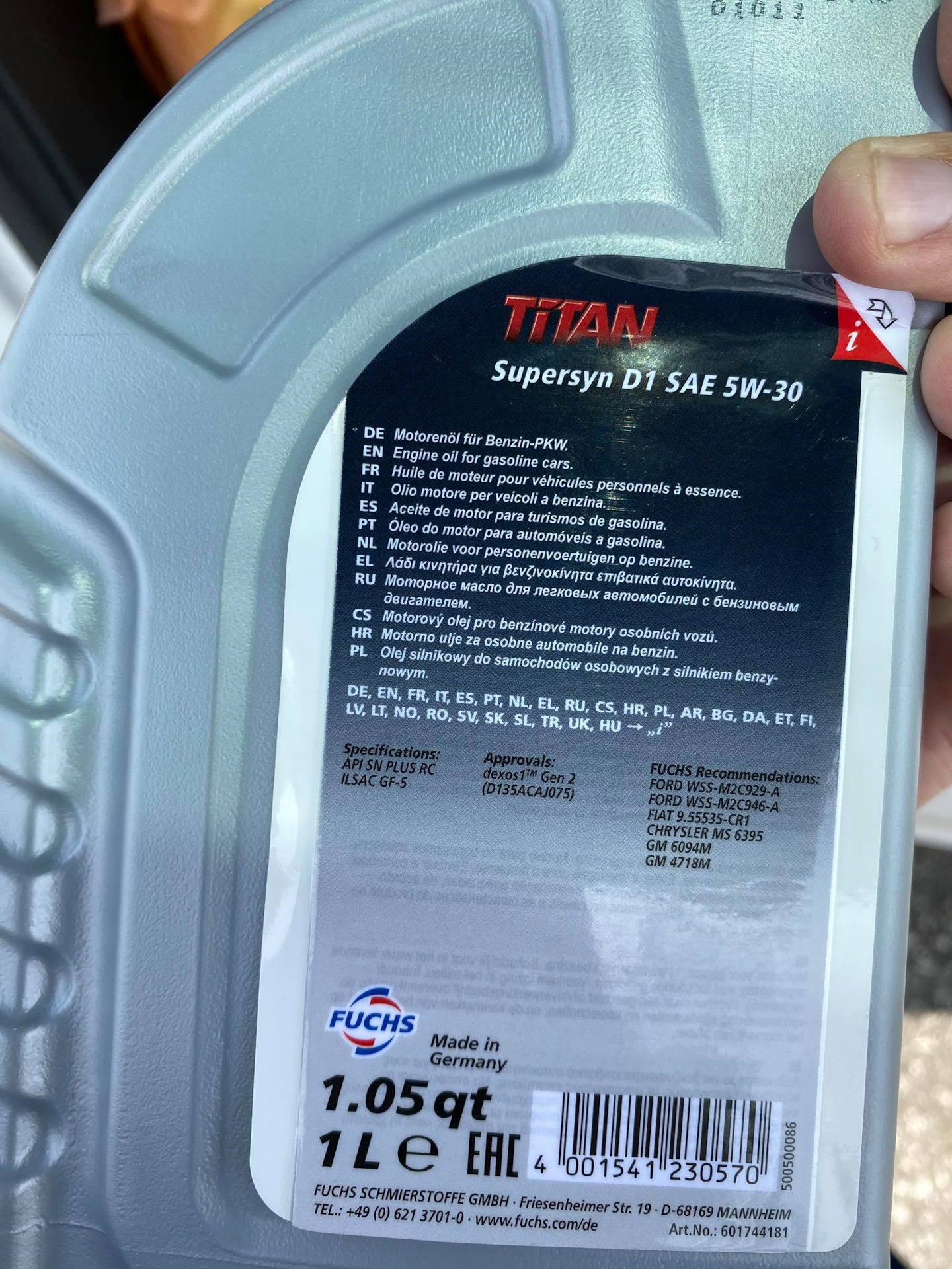 Titan supersyn 5w 30. Titan SUPERSYN SAE 5w-30. Fuchs Titan SUPERSYN 5w-30. Fuchs Titan SUPERSYN d1 5w30. Titan SUPERSYN SAE 5w-30 5 литров.