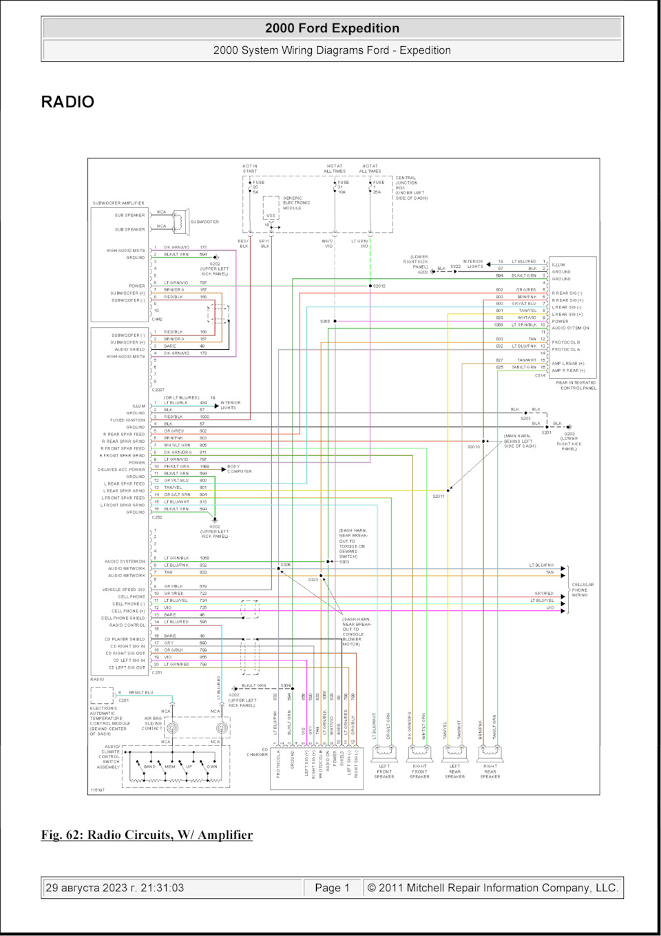 Фото в бортжурнале Ford Expedition (1G)