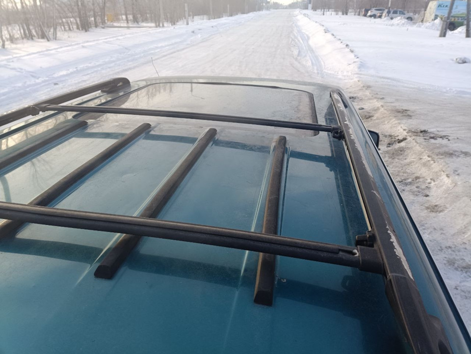 Рейлинги на Паджеро — Mitsubishi Pajero (2G), 2,8 л, 1997 года ...