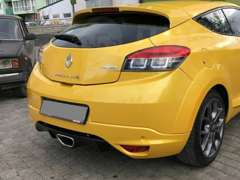 Выхлоп в стиле Меган rs3 — Renault Megane II, 1,6 л, 2005 года | тюнинг ...