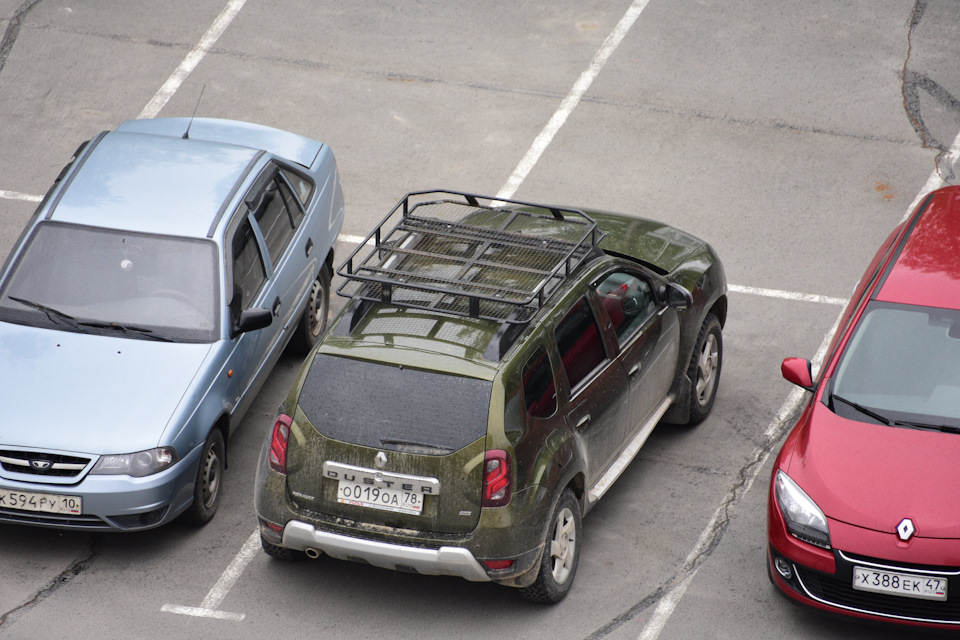 Укажите грузоподъемность рейлингов на автомобиле renault duster