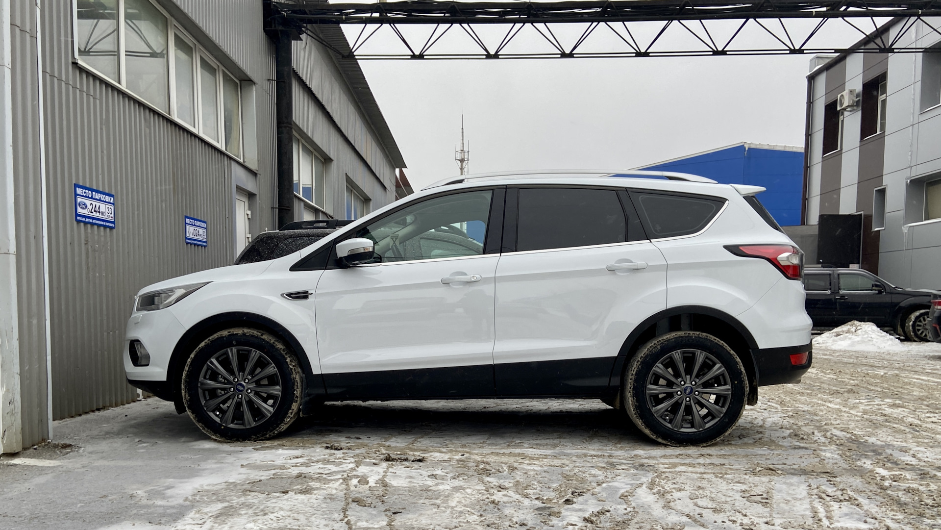 Опять 18 — Ford Kuga (2G), 2,5 л, 2017 года | колёсные диски | DRIVE2