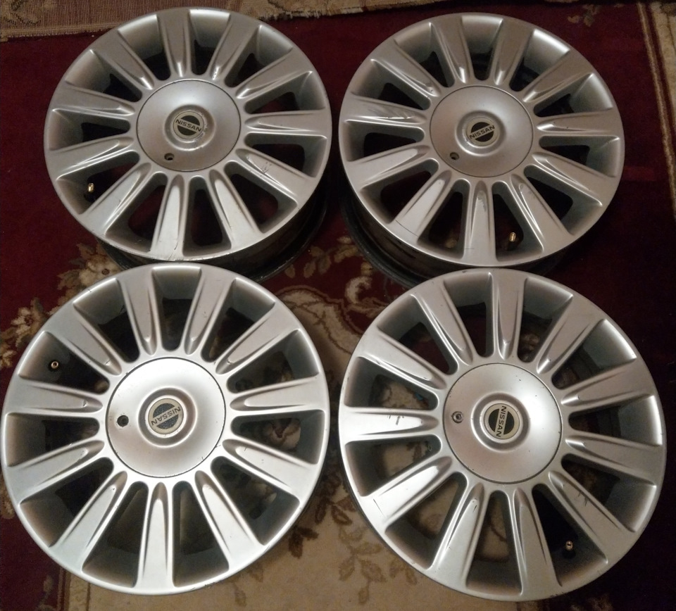 Литые диски 6Jx15 ET40 4x100 на Nissan Almera I (N15), Nissan March (K12),  Nissan Micra (K12), Nissan Note (1G), Nissan Note (2G). Б/у | 10 000 ₽ в  городе Тула | DRIVE2