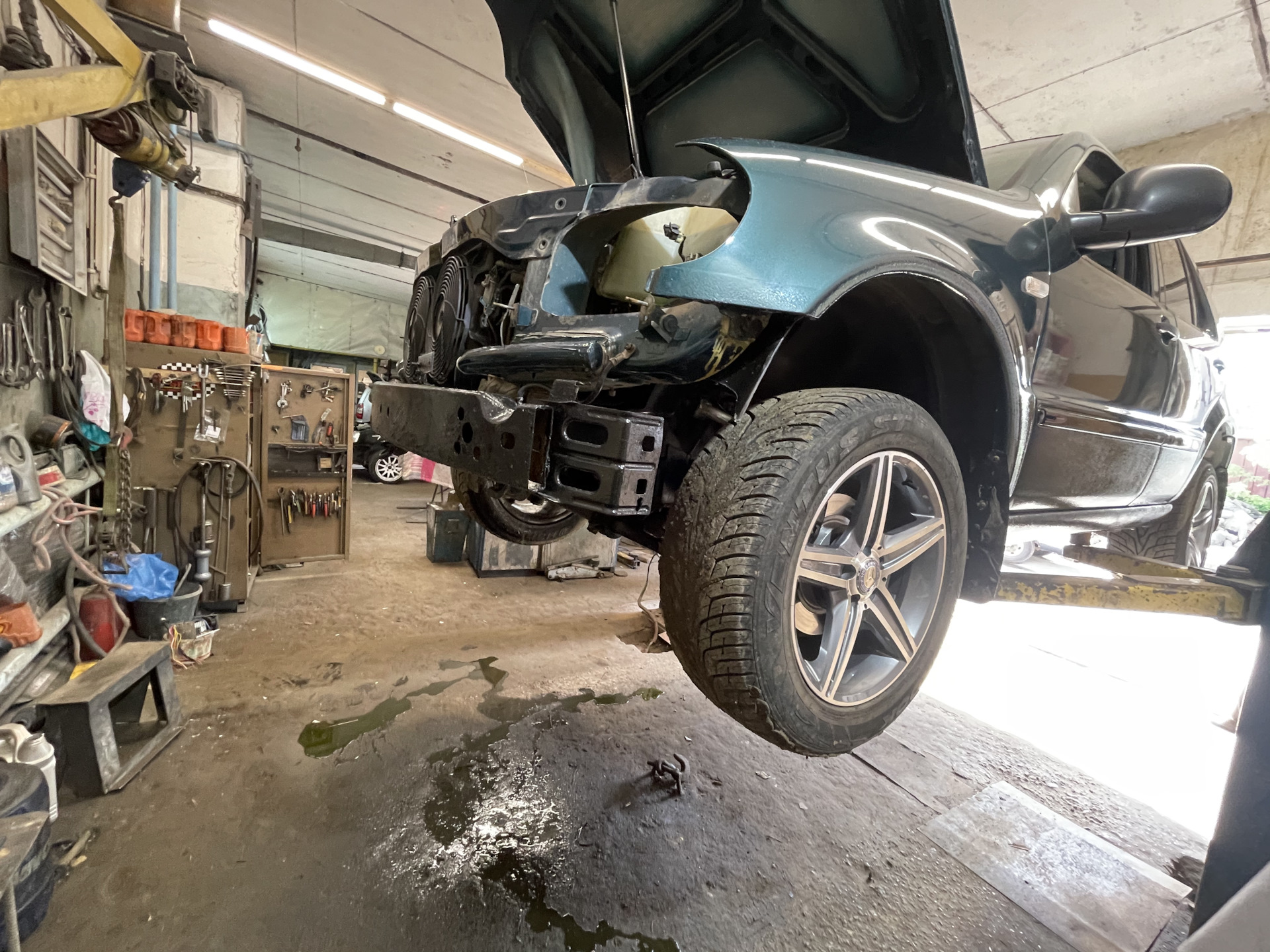 Помпа полетела! замена помпы — Mercedes-Benz M-Class (W163), 2,3 л ...