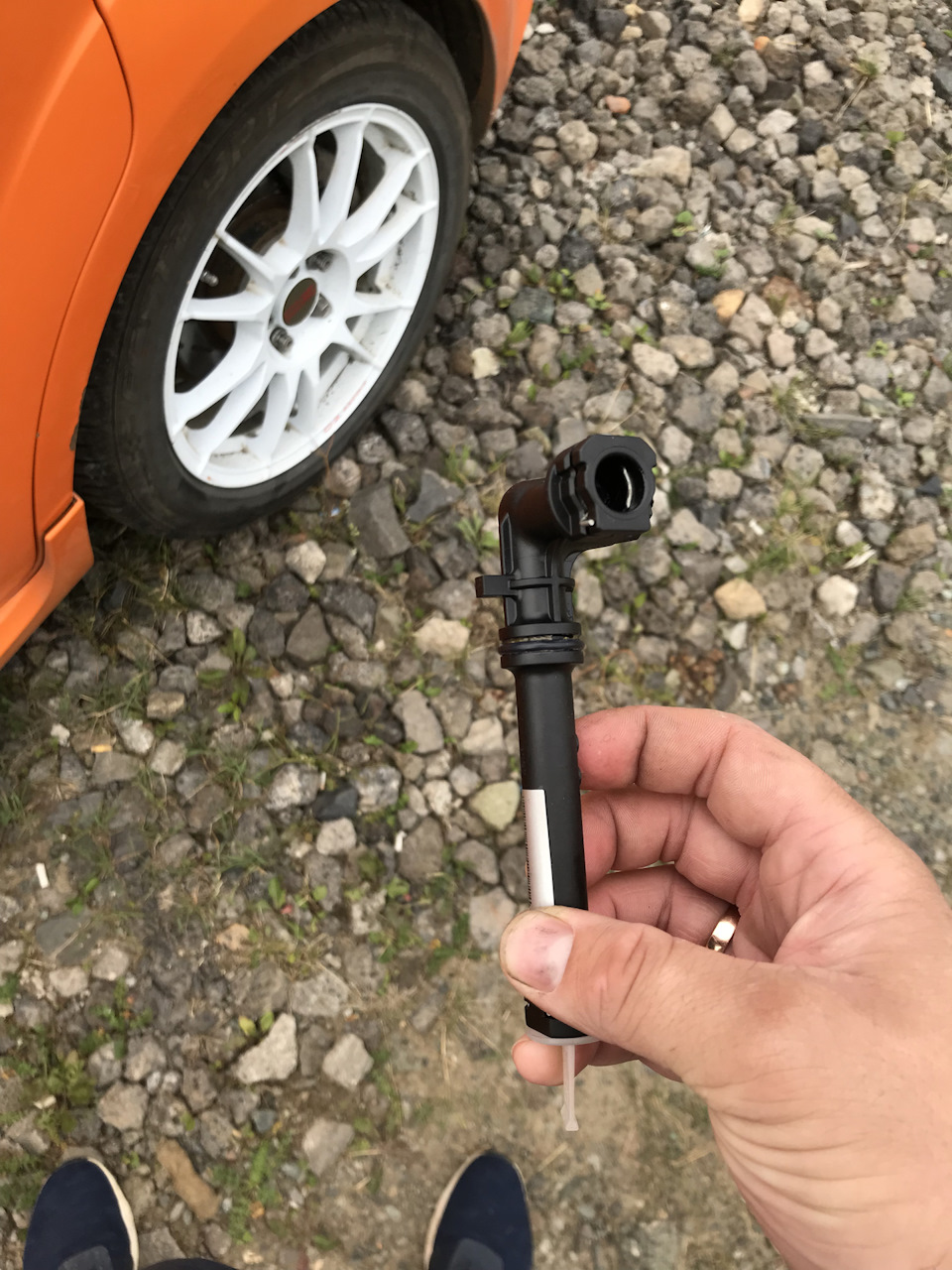 Замена тормозной жидкости в сцепление — Ford Focus ST II, 2,5 л, 2008 ...