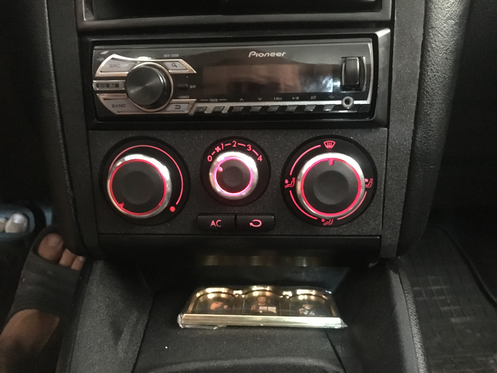 Подсветка печки - Volkswagen Golf Mk3, 1,8 л, 1995 года своими руками DRIVE2