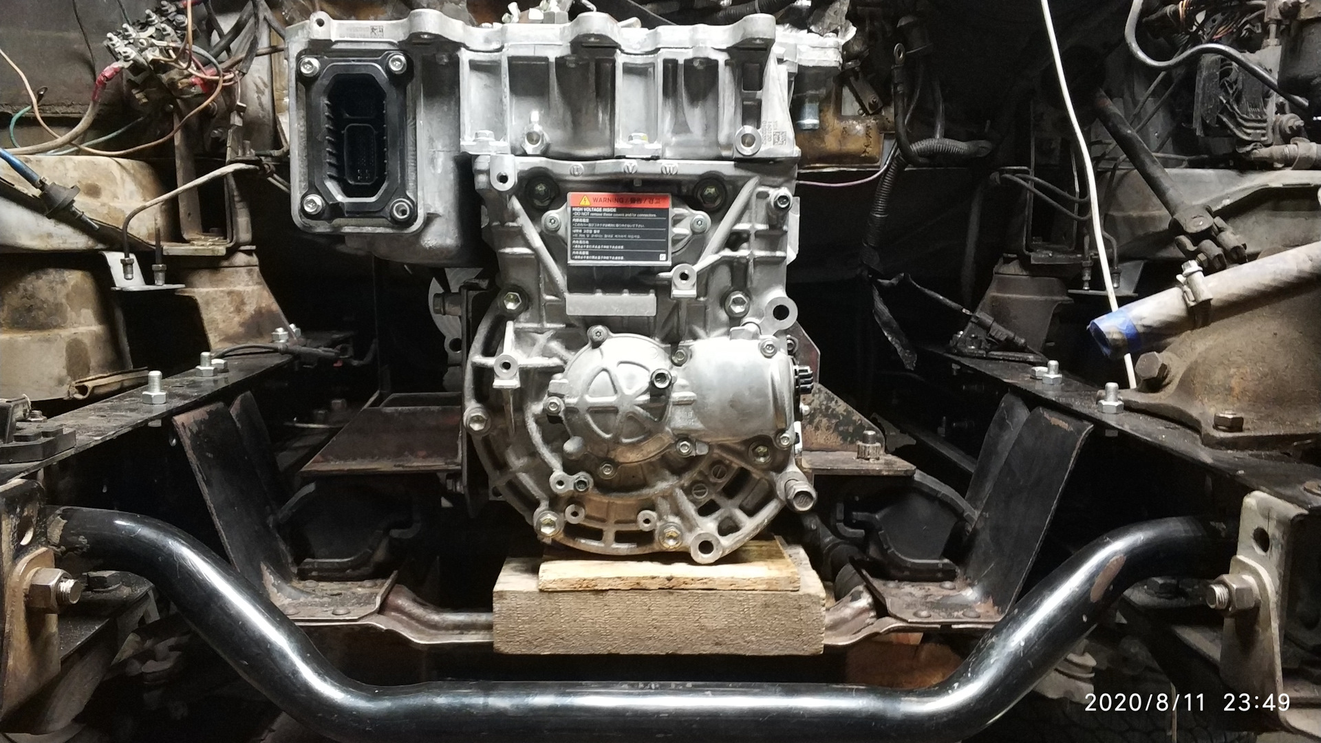 Установка электромотора — ГАЗ Соболь, 2,9 л, 2010 года | тюнинг | DRIVE2