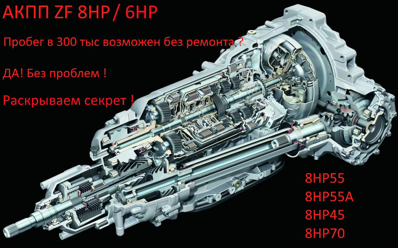 Ремонт акпп zf 8hp