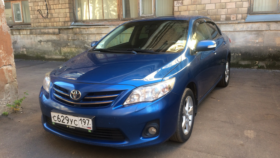 Замена масла. — Toyota Corolla (140/150), 1,6 л, 2012 года | плановое ...