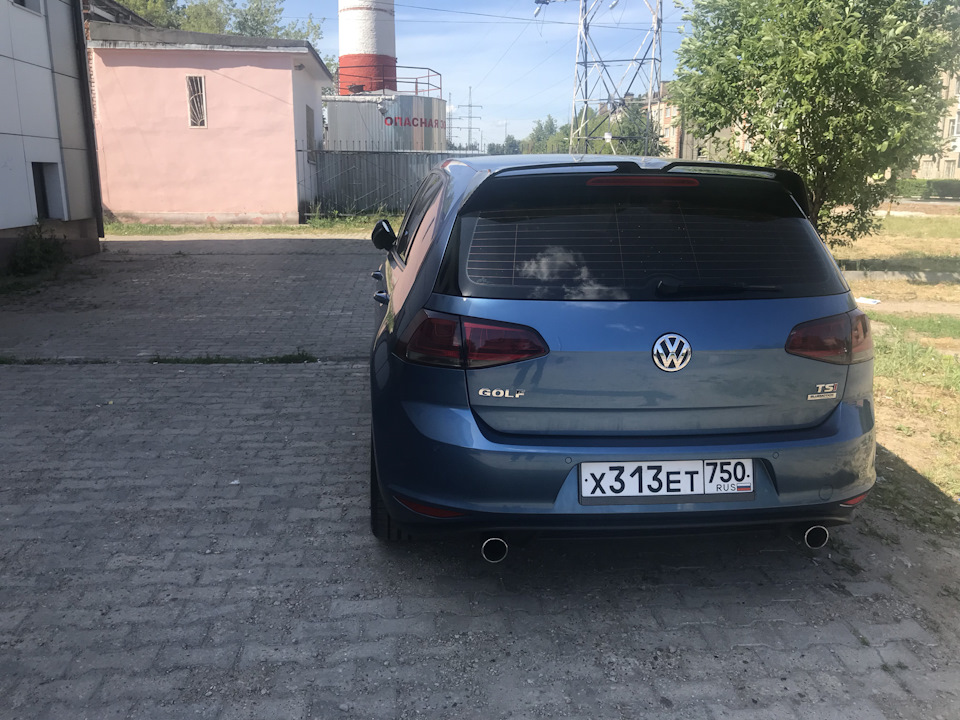 Photo from the logbook Volkswagen Golf Mk7