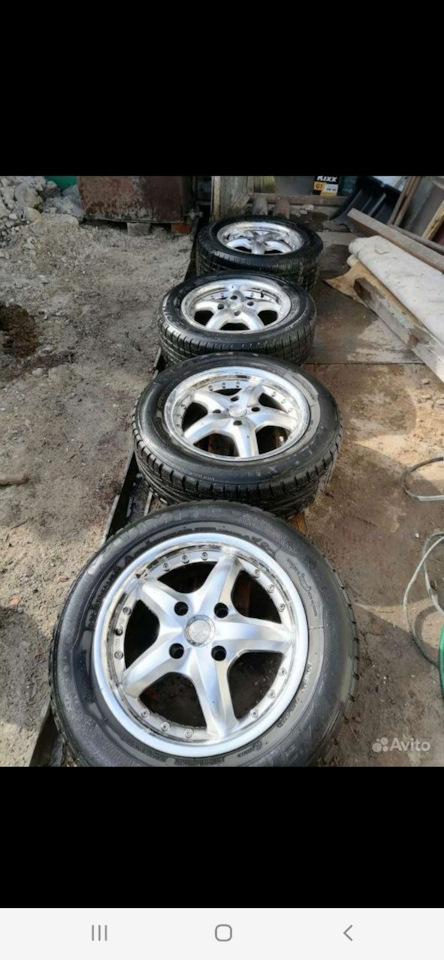 Шины всесезонные Amtel 205/60 R15, литые диски 6Jx15 ET40 4x114,3 на ...