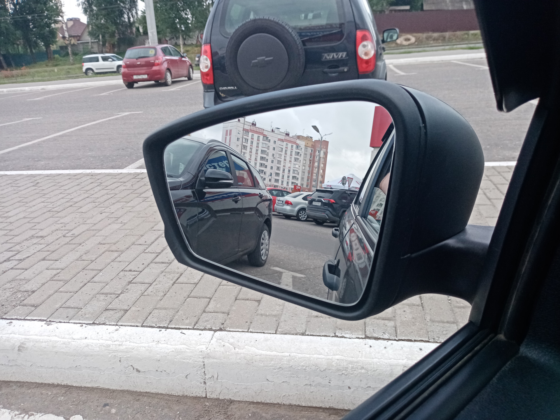 Зеркала с подогревом — Lada Гранта Лифтбек (2-е поколение), 1,6 л, 2018 ...