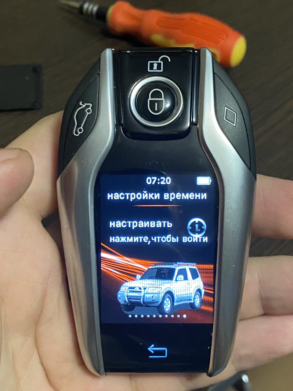 Smart Key» TK800 с LCD экраном — Mitsubishi Pajero (3G), 3,8 л, 2004 года |  тюнинг | DRIVE2