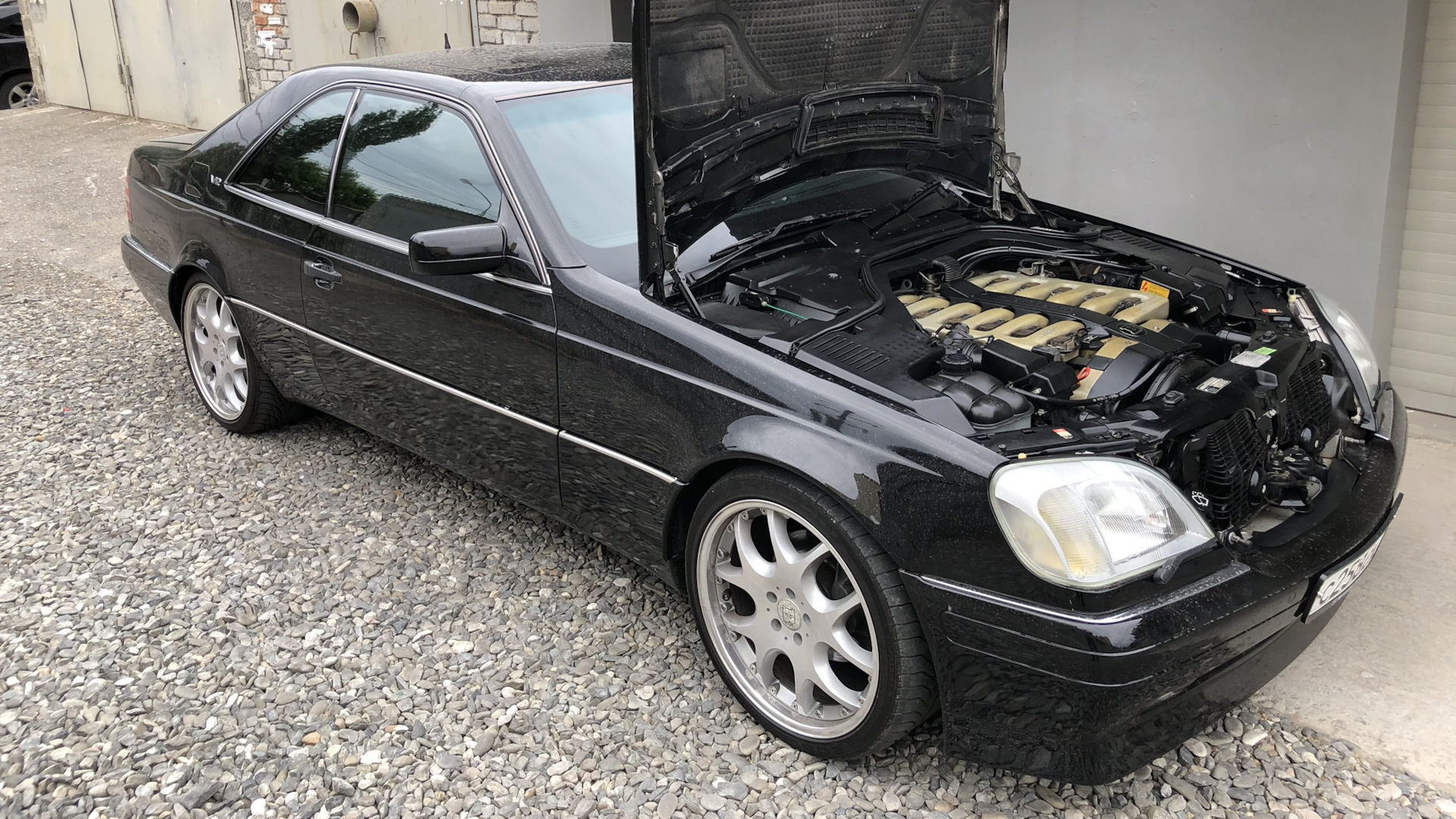 Mercedes-Benz CL-class (W140) 6.0 бензиновый 1997 | 600 V12 BRABUS Style на  DRIVE2