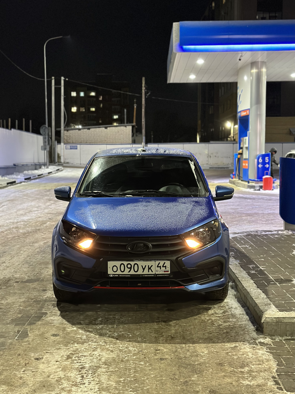 ⛽️Кто каким и Где?⛽️ — Lada Гранта (2G) FL, 1,6 л, 2022 года | заправка |  DRIVE2