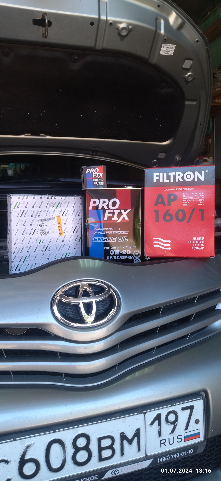 ТО 137048 — Toyota Verso, 1,8 л, 2010 года | плановое ТО | DRIVE2