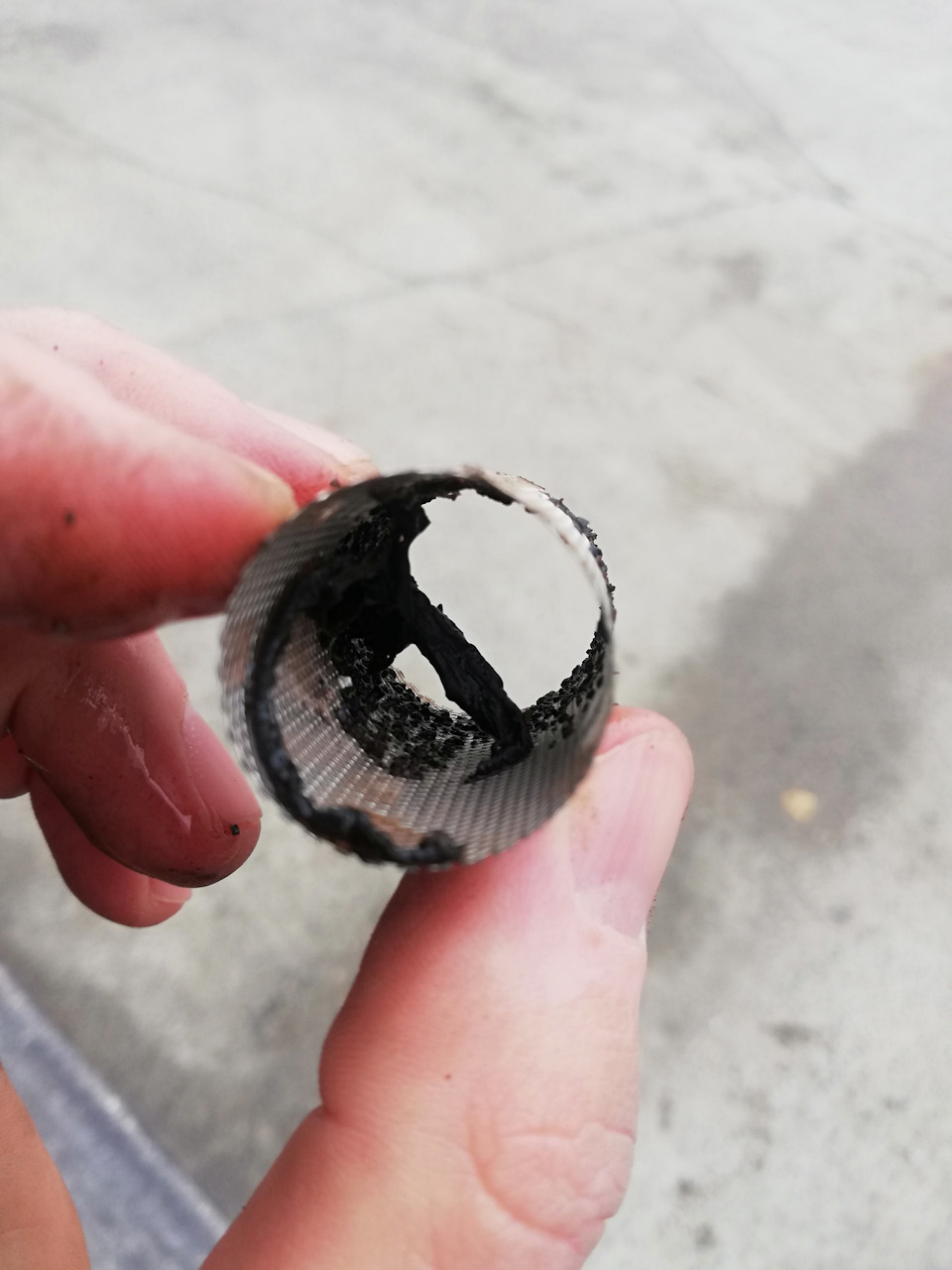 Сантехнический фильтр ОЖ спустя 8 месяцев… — УАЗ Patriot, 2,7 л., 2015 ...