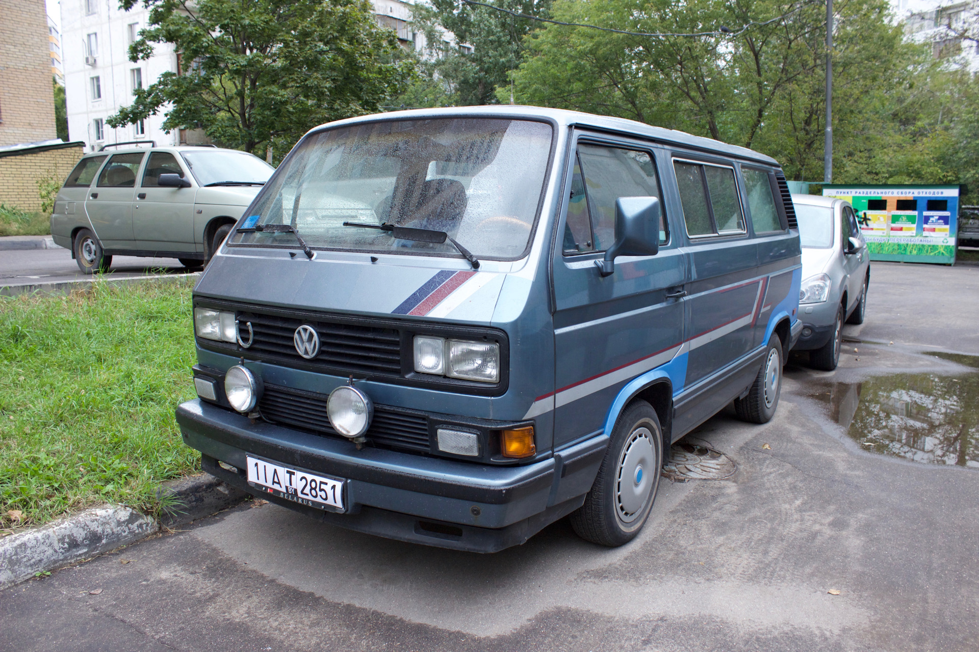 Стоит, скучает. — Volkswagen Multivan (T3), 2,1 л, 1990 года | другое |  DRIVE2