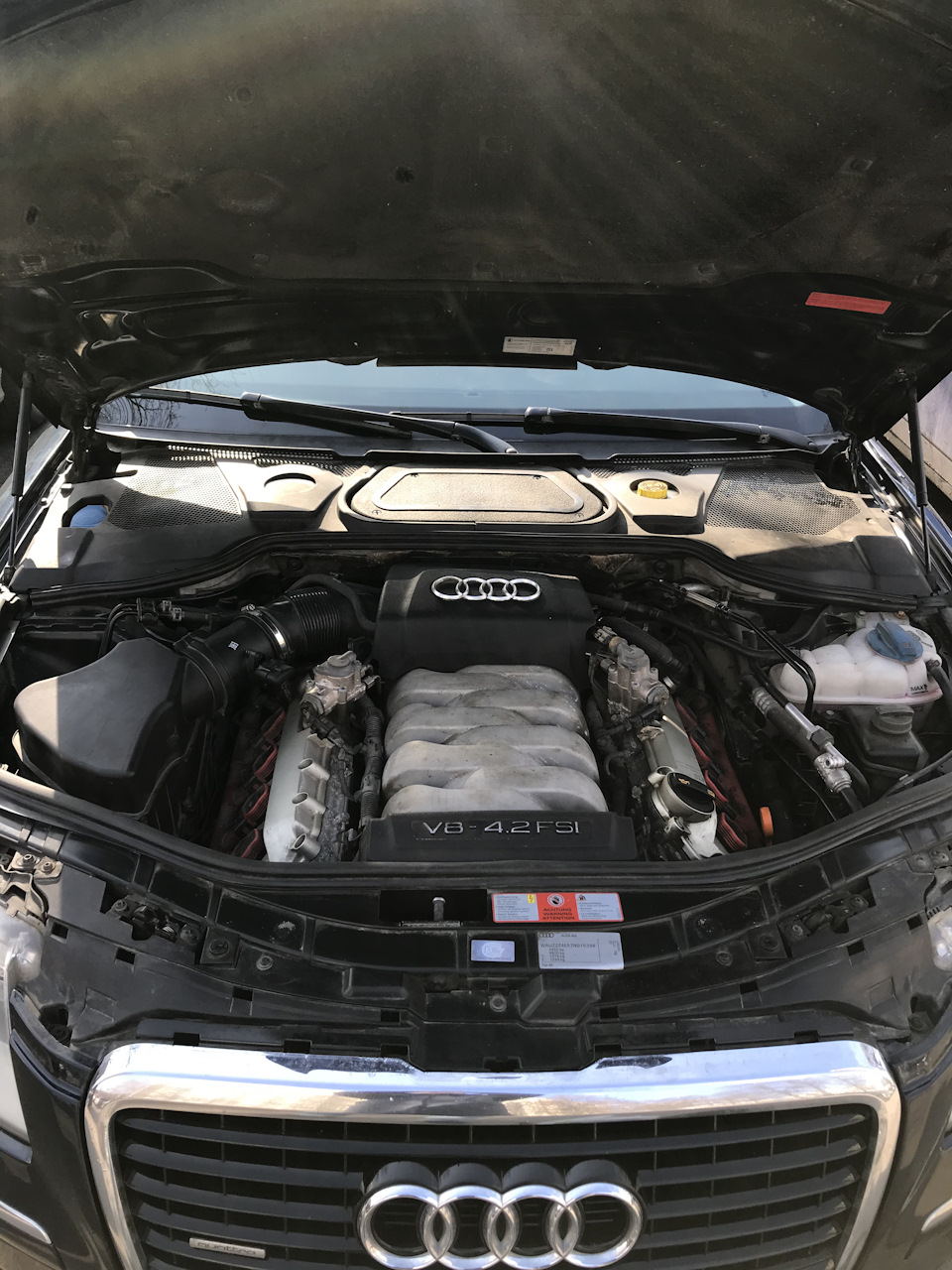 Блок ESP/ABS и расходомер на 4.2 — Audi A8 (D3), 3 л, 2008 года | визит на сервис | DRIVE2
