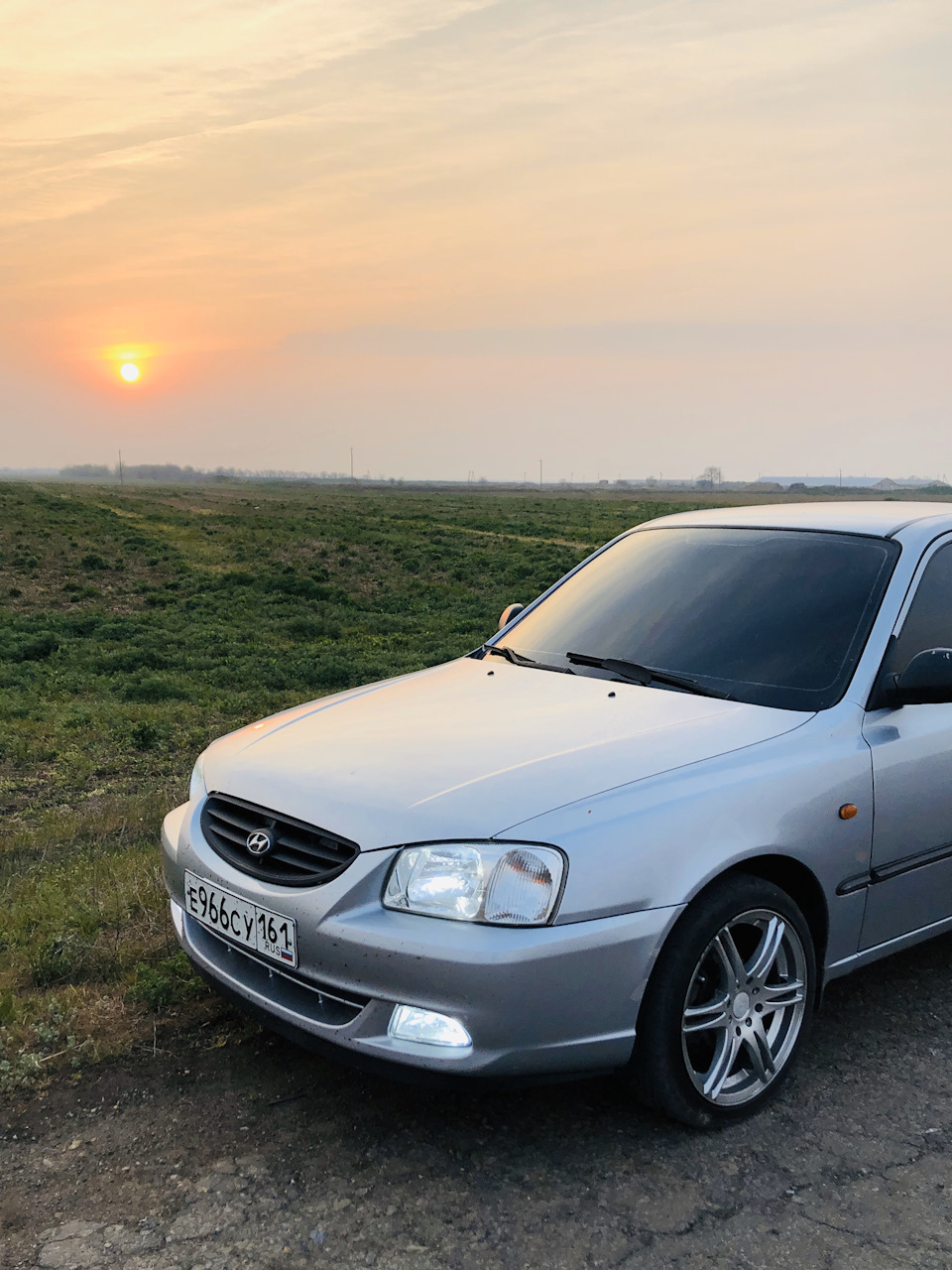 47 Маленький ролик 🔥 — Hyundai Accent (2G), 1,5 л, 2007 года | видео |  DRIVE2