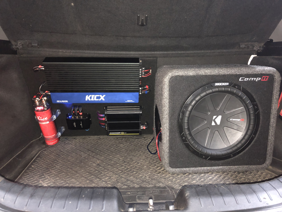 Авто звук если это можно так назвать😄 — KIA Pro_Ceed, 1,6 л, 2011 года ...