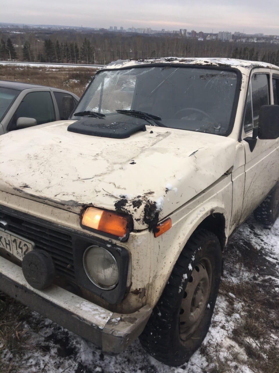 Перевернулись на ниве и поехали дальше — Lada 4x4 3D, 1,6 л, 1993 года |  ДТП | DRIVE2