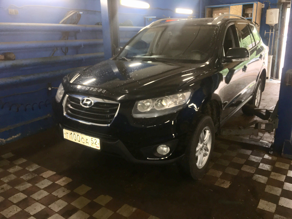 Хендай Санта Фе 2 ремонт полного привода, раздатки и муфты включения ...