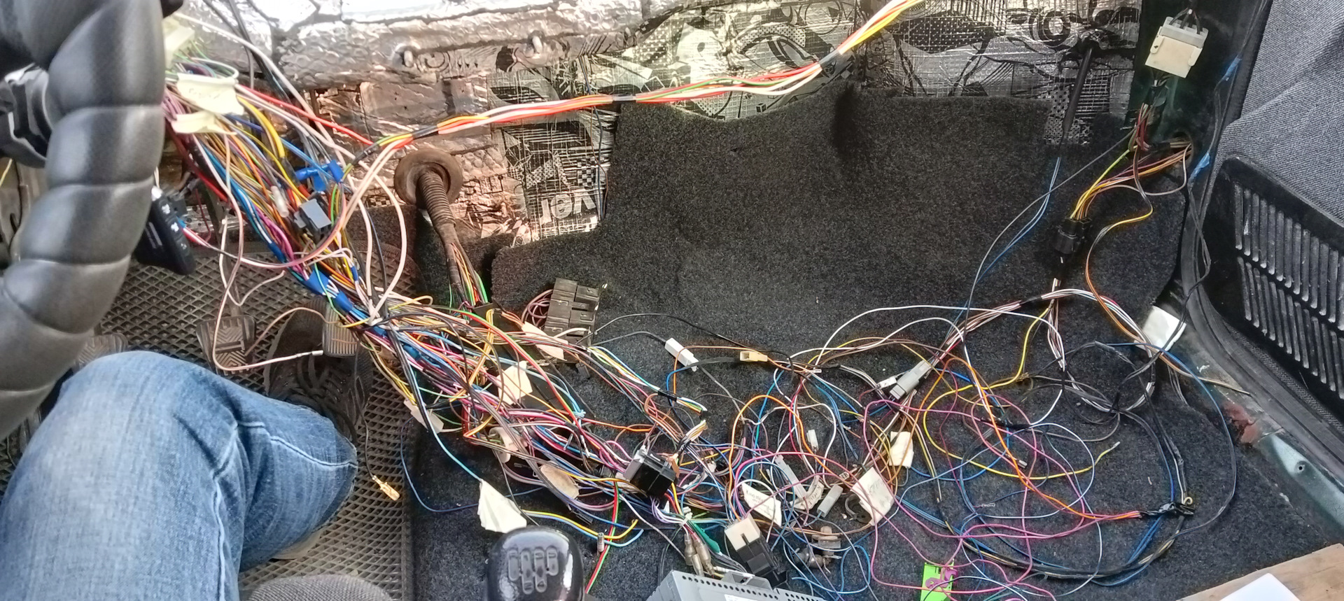 ч.4.1 Самодельная проводка — разбор и изучение — Lada 21102, 1,6 л ...