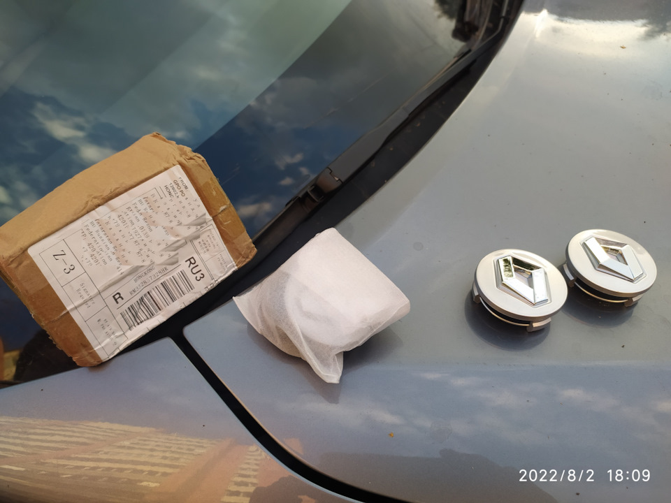 Приехали колпачки с Али — Renault Koleos (1G), 2,5 л, 2009 года ...