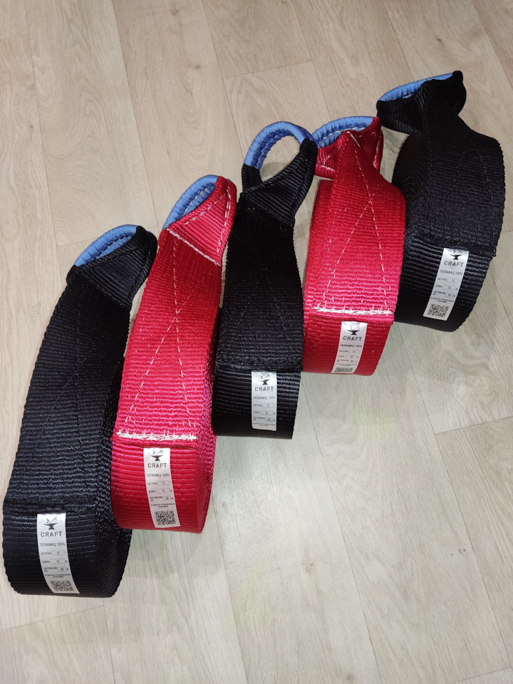 Трос динамический рывковый 12т12м на Toyota Hilux Surf (4G), Mitsubishi ...