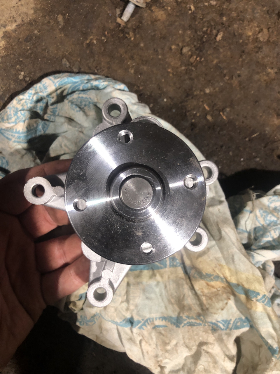 Потекла помпа — KIA Rio (3G), 1,6 л, 2016 года | запчасти | DRIVE2