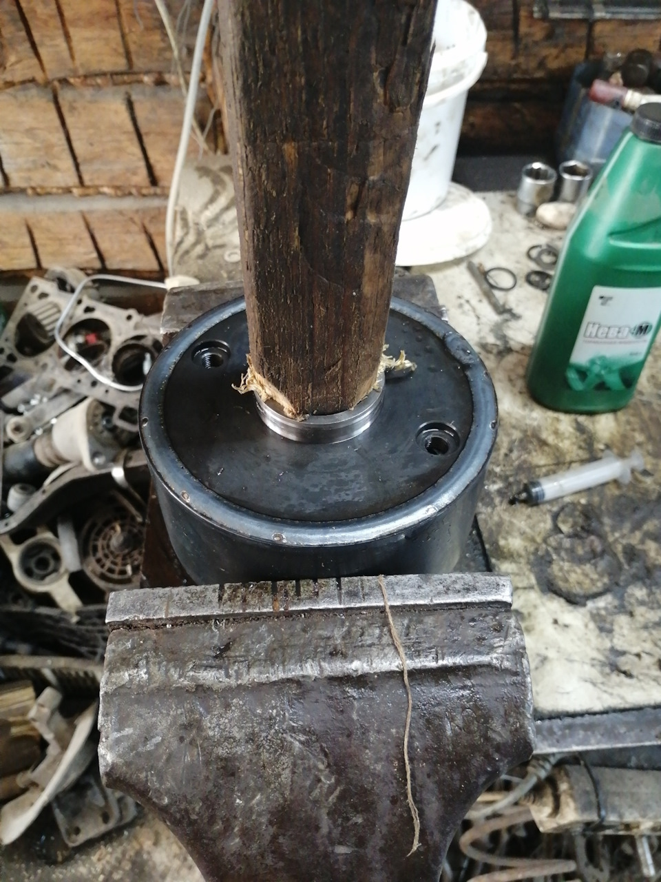 Промывка вяскомуфты раздатки. — Jeep Grand Cherokee (ZJ), 4 л, 1995 ...