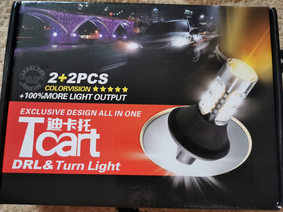 Установка ДХО в поворотники — Subaru Impreza WRX (GD, GG), 2,5 л, 2006 ...