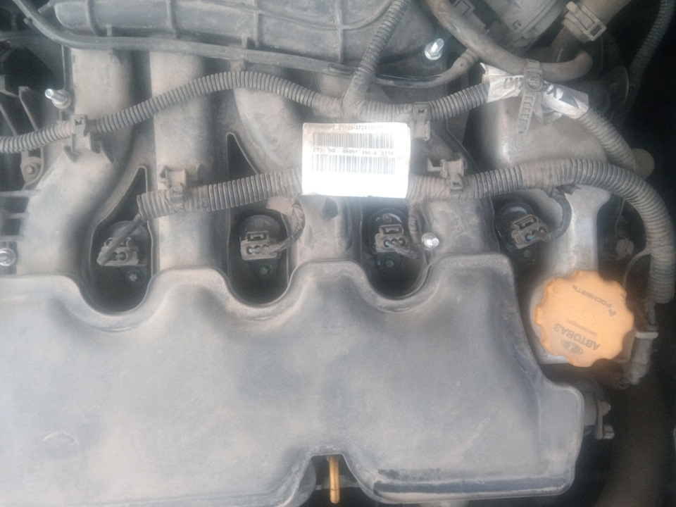 Замена катушки №3, свечей зажигания и ламп накаливания. Пробег 148121 ...