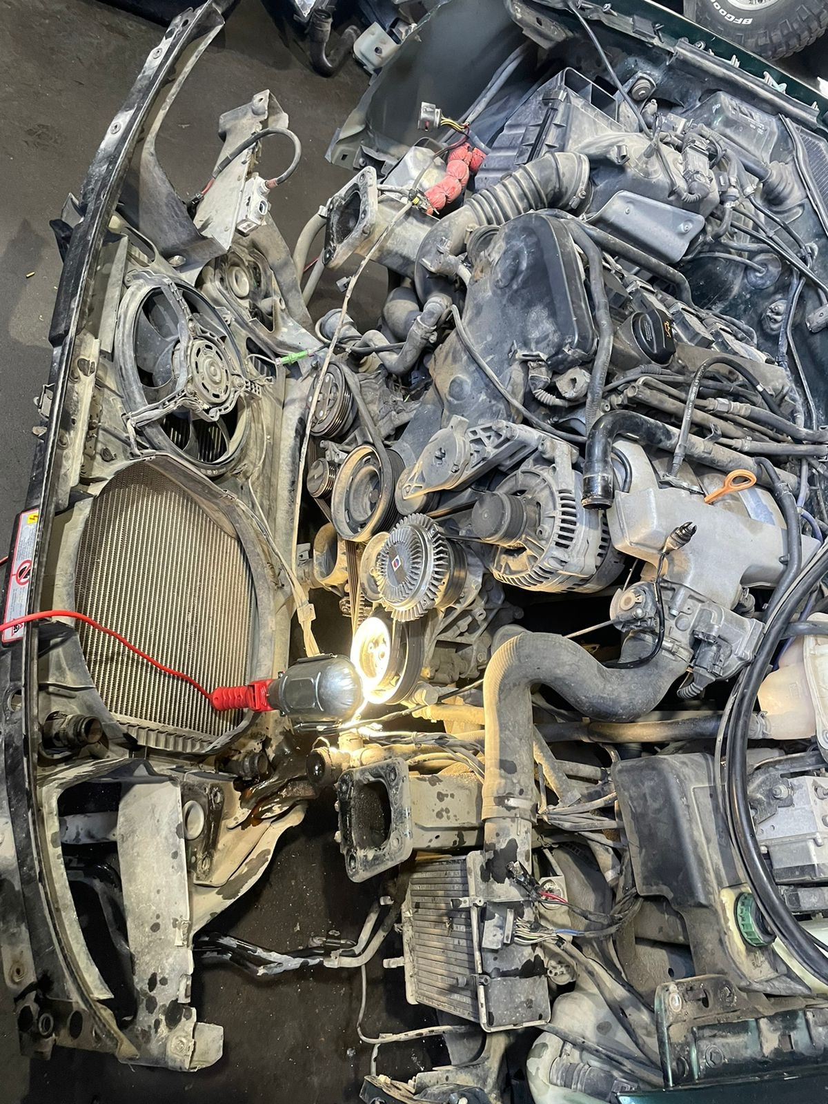 Заменил ремень ГРМ на моторе AEB — Audi A6 (C5), 1,8 л, 1997 года ...