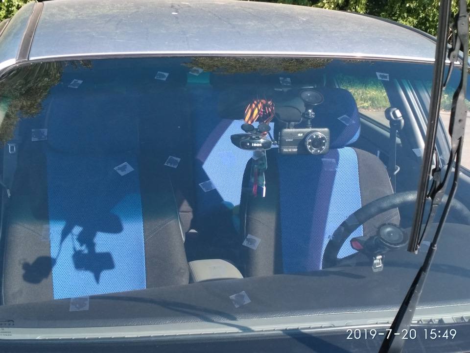 Мелкие сколы на лобовом. — Daewoo Gentra, 1,5 л, 2015 года | другое ...