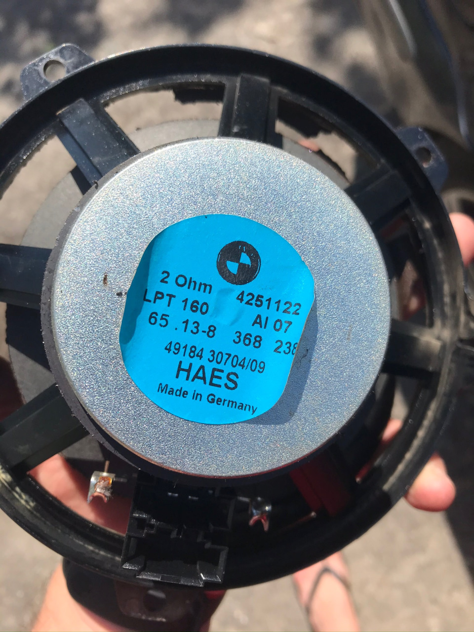 Замена подвеса динамика — BMW 3 series (E46), 3 л, 2001 года | автозвук ...