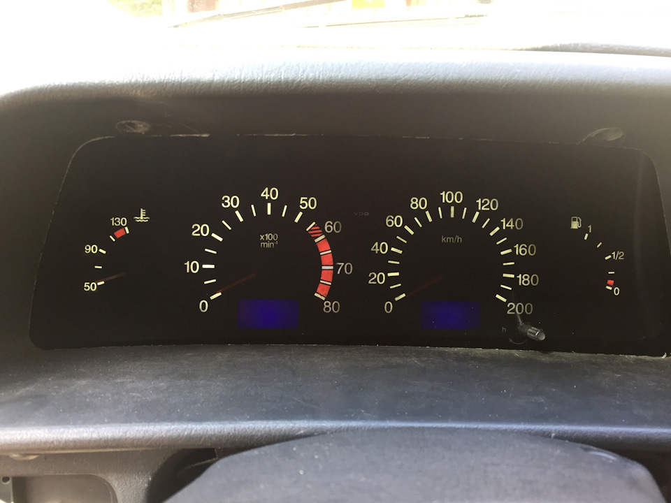 Пересвет приборки VDO — Lada 2114, 1,5 л, 2007 года | стайлинг | DRIVE2