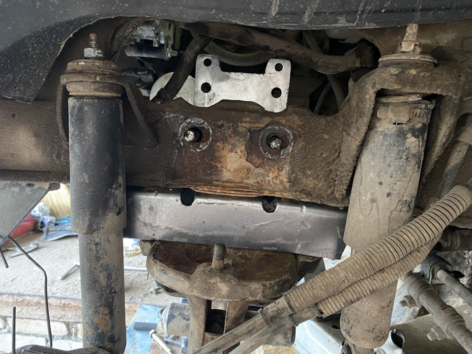 Перенос передней балки Нива — Lada 4x4 5D, 1,7 л, 2011 года | тюнинг ...