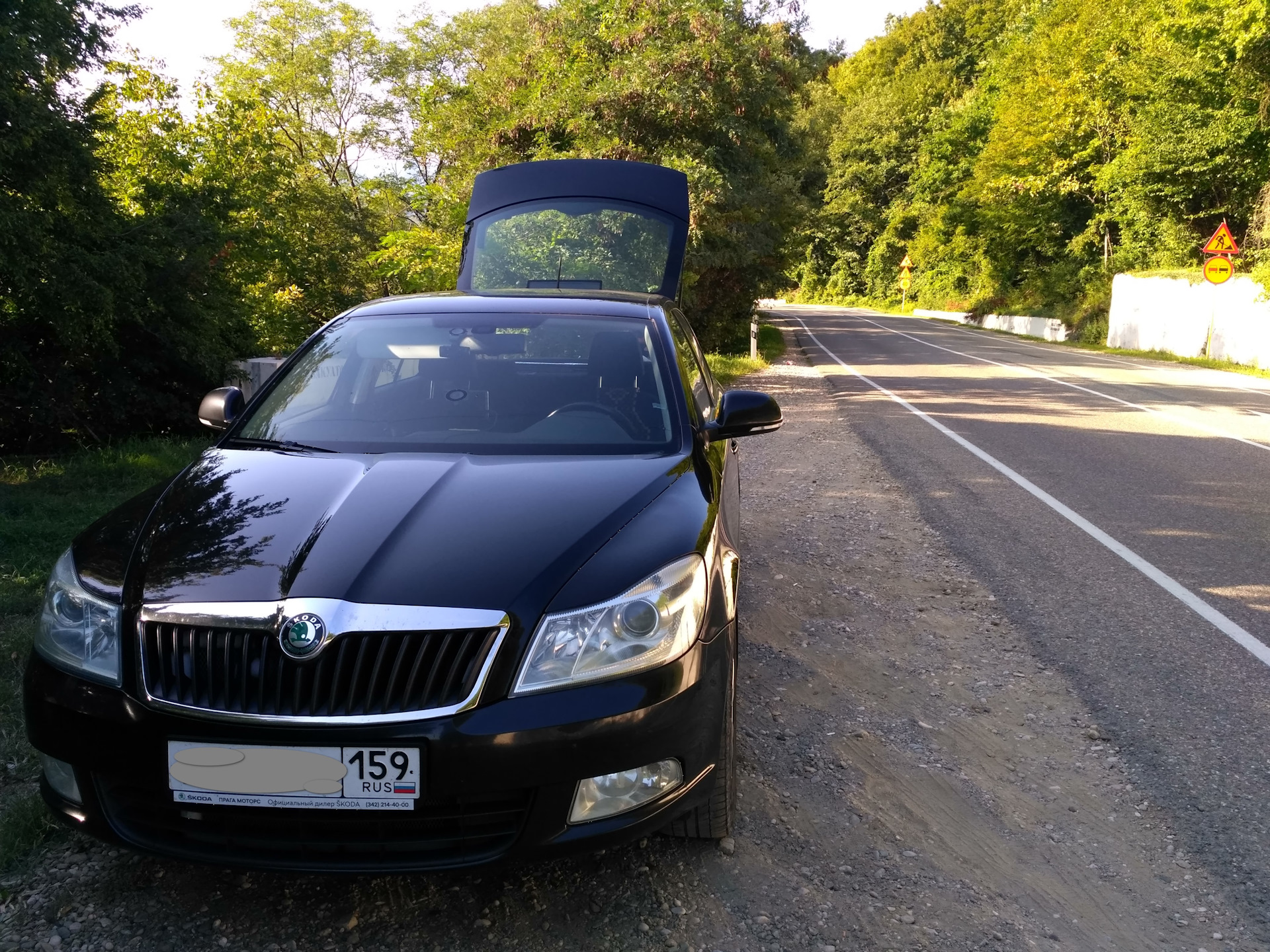 Поездка в Абхазию часть 1 — Skoda Octavia A5 Mk2, 1,8 л, 2012 года |  путешествие | DRIVE2