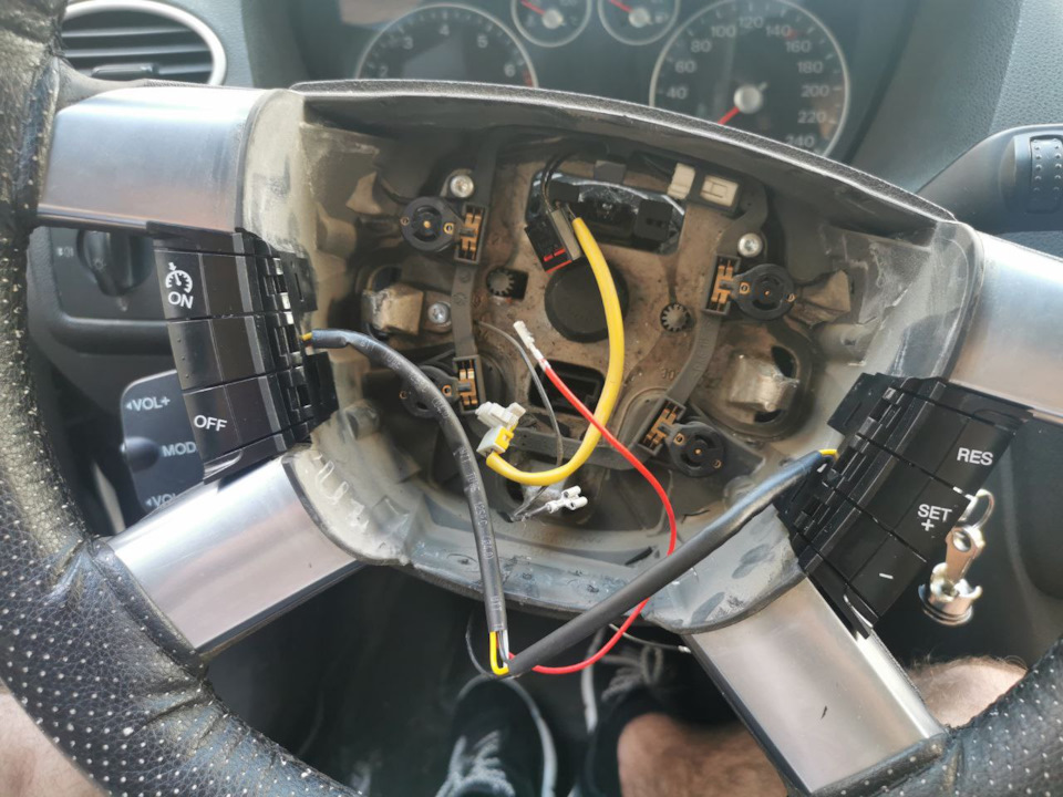 Установка круиза на Форд Фокус 2 — Ford Focus II Hatchback, 1,6 л, 2007 ...