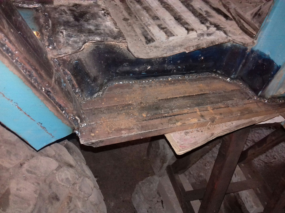 Обварка порогов и арок — УАЗ 469, 2,4 л, 1978 года | кузовной ремонт ...